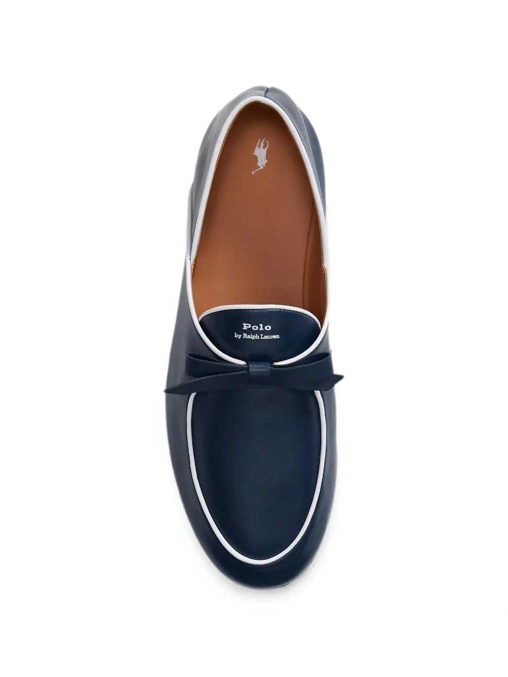 NWT Polo by Ralph Lauren Navy Bow Loafer